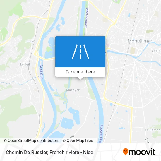 Chemin De Russier map