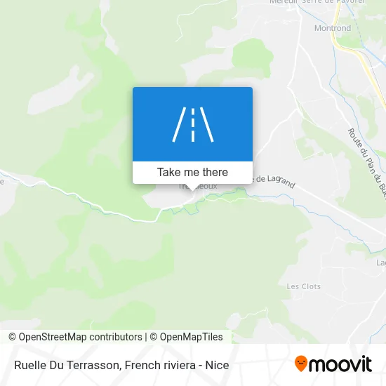 Ruelle Du Terrasson map
