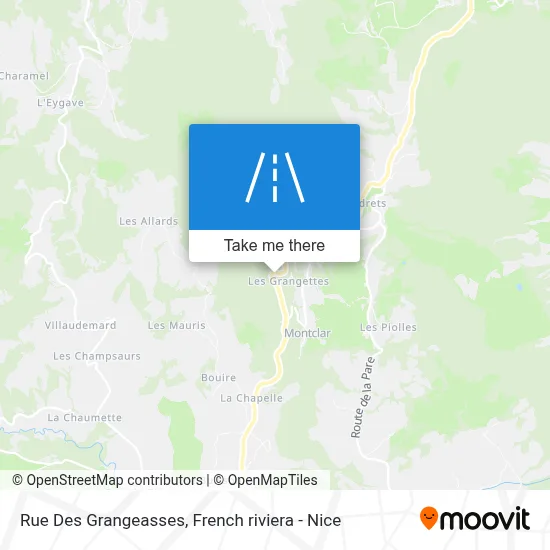 Rue Des Grangeasses map