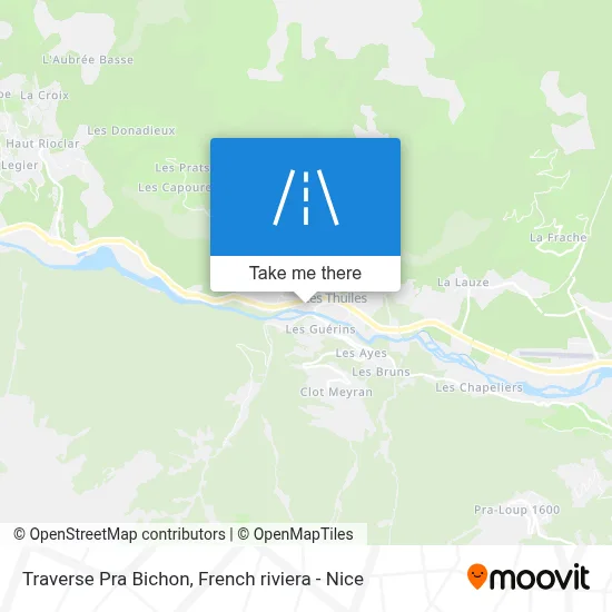 Traverse Pra Bichon map