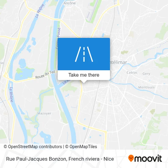 Rue Paul-Jacques Bonzon map