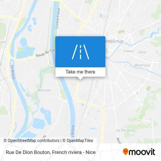 Rue De Dion Bouton map