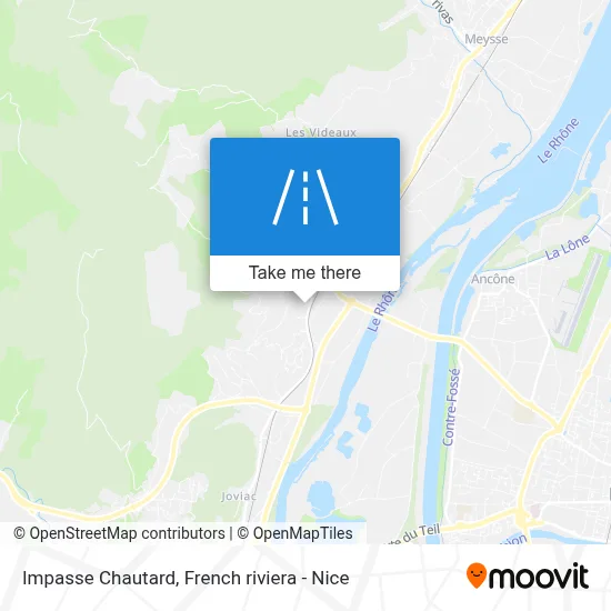 Impasse Chautard map