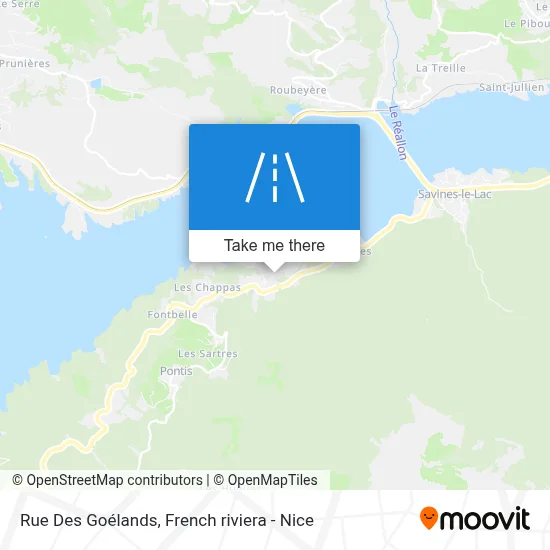 Rue Des Goélands map