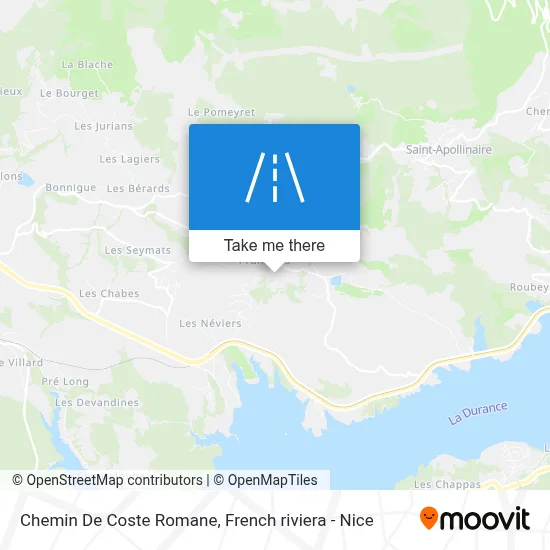 Chemin De Coste Romane map