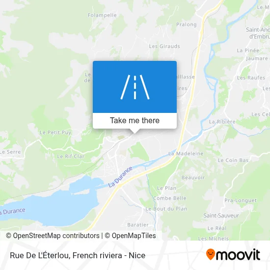 Rue De L'Éterlou map