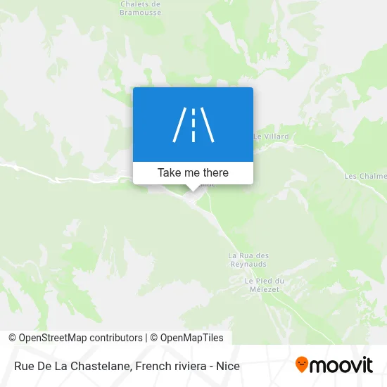 Rue De La Chastelane map