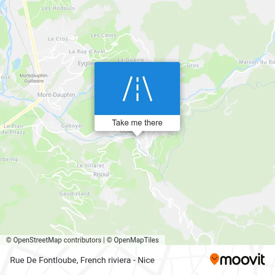 Rue De Fontloube map