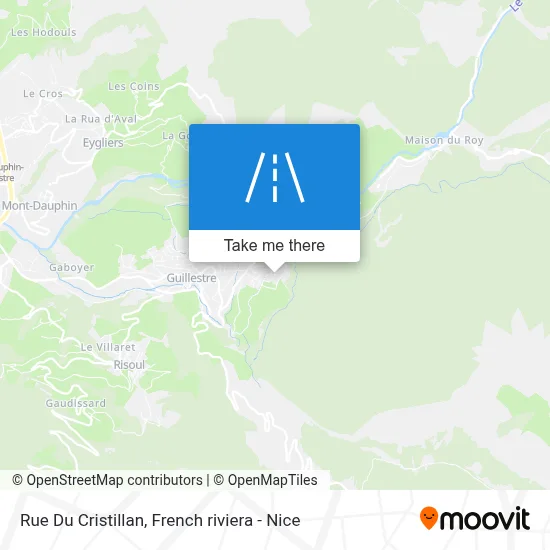 Rue Du Cristillan map