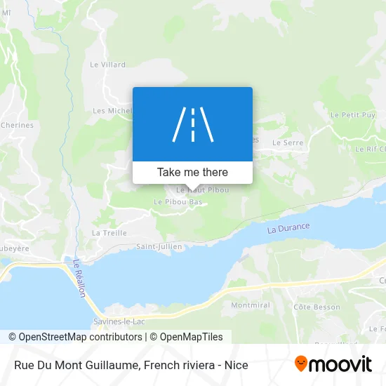 Rue Du Mont Guillaume map
