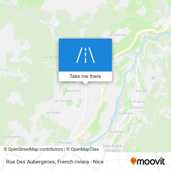 Rue Des Aubergeries map