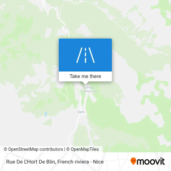 Rue De L'Hort De Blin map