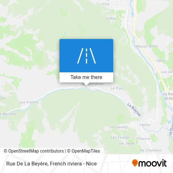 Rue De La Beyère map