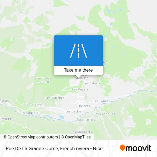 Rue De La Grande Ourse map