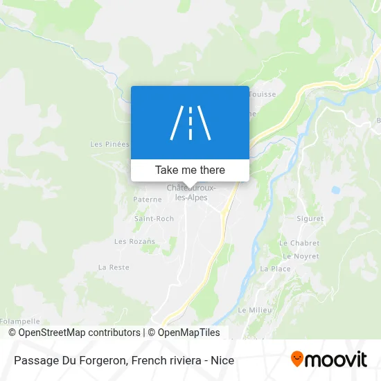 Passage Du Forgeron map