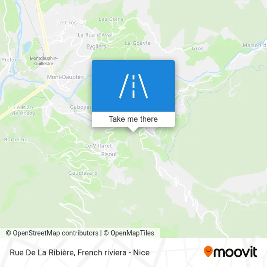 Rue De La Ribière map