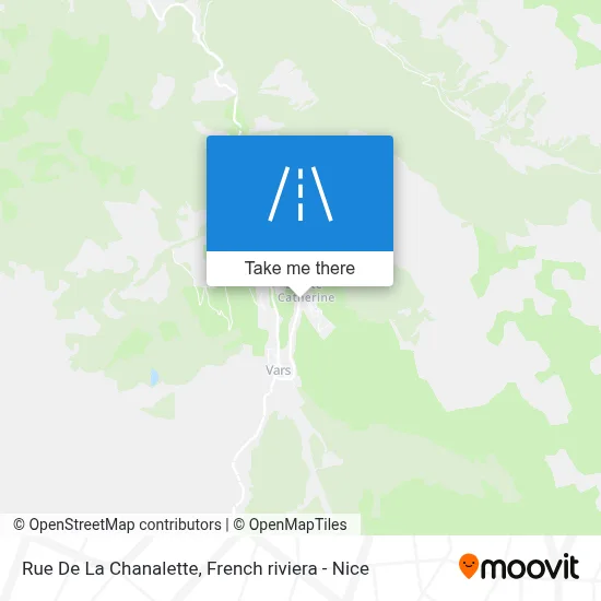 Rue De La Chanalette map