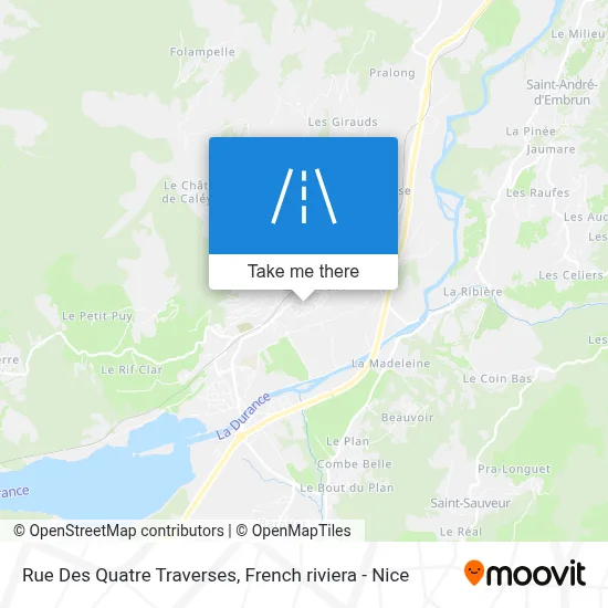 Rue Des Quatre Traverses map