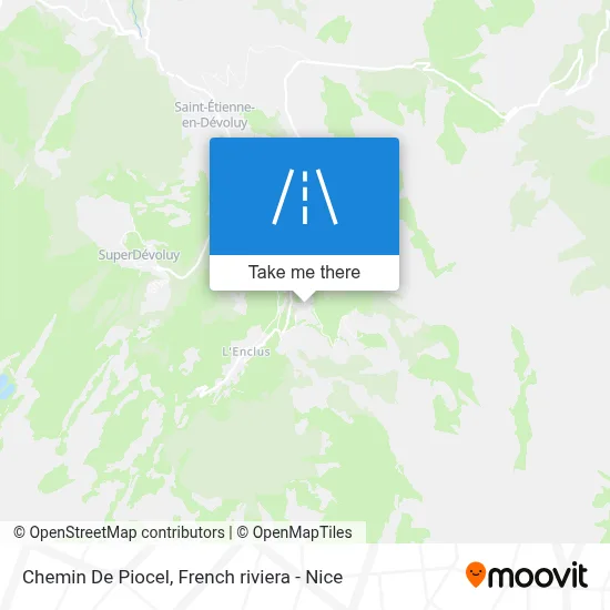 Chemin De Piocel map
