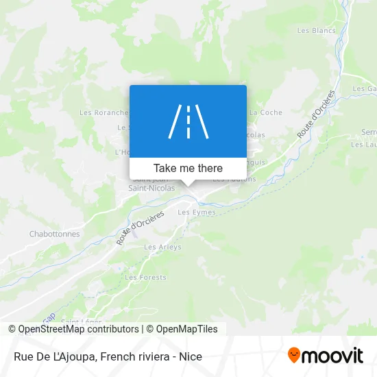 Rue De L'Ajoupa map
