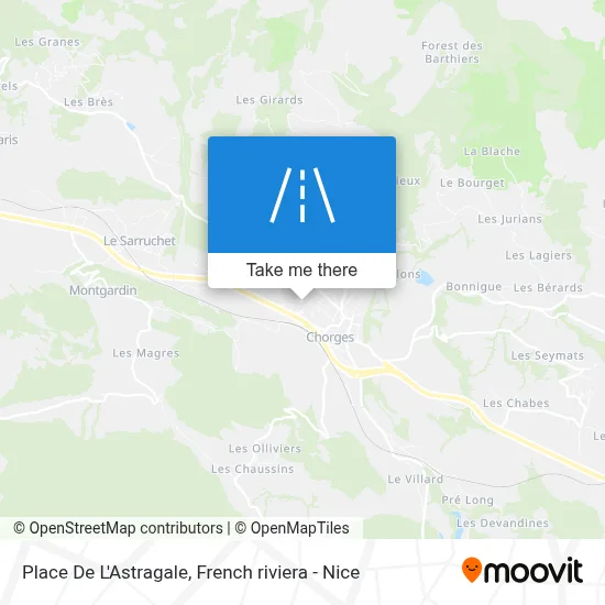 Place De L'Astragale map
