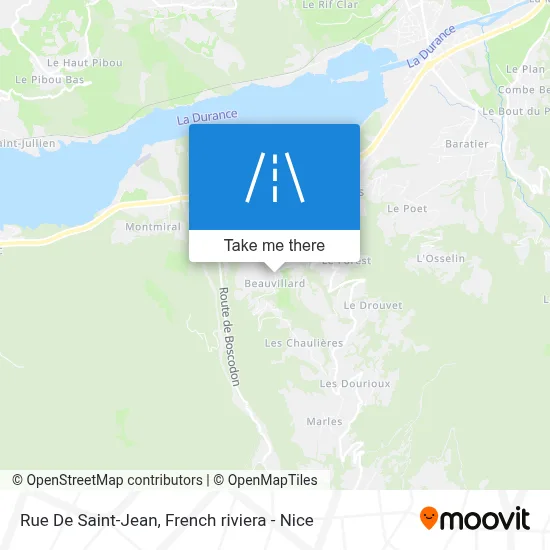 Rue De Saint-Jean map