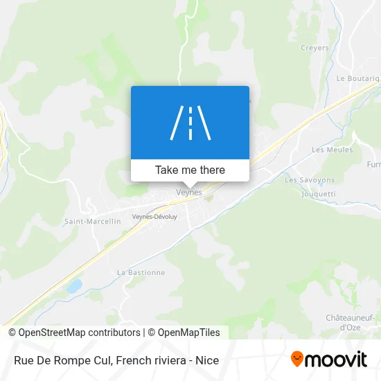 Mapa Rue De Rompe Cul