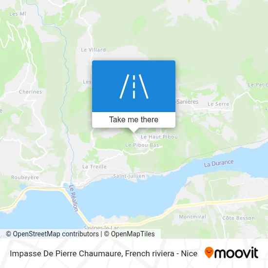 Impasse De Pierre Chaumaure map