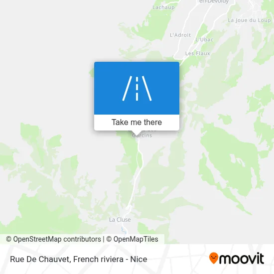 Rue De Chauvet map