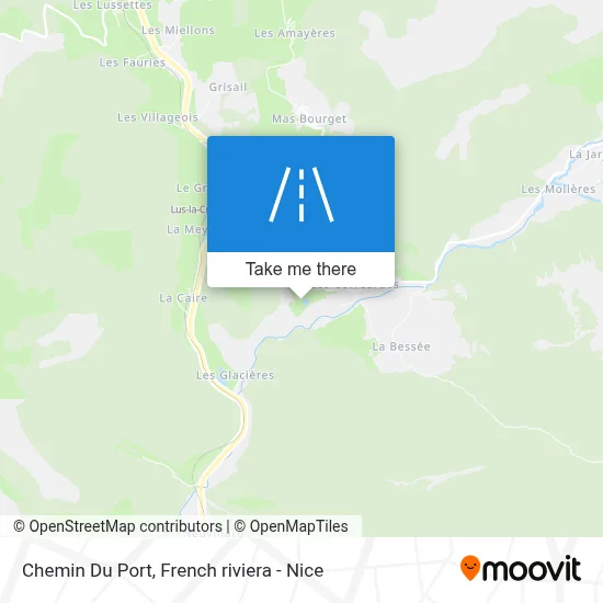 Chemin Du Port map