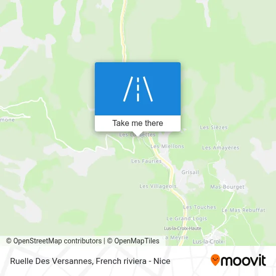 Ruelle Des Versannes map