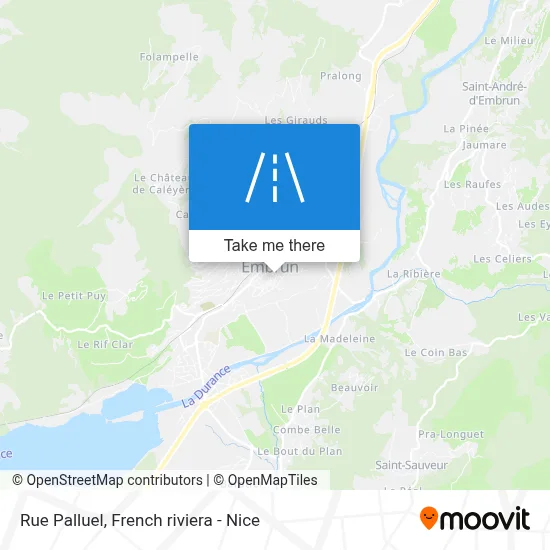 Mapa Rue Palluel