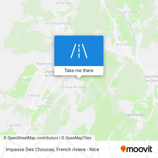 Impasse Des Choucas map