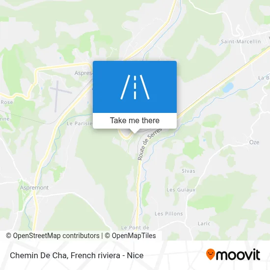Mapa Chemin De Cha