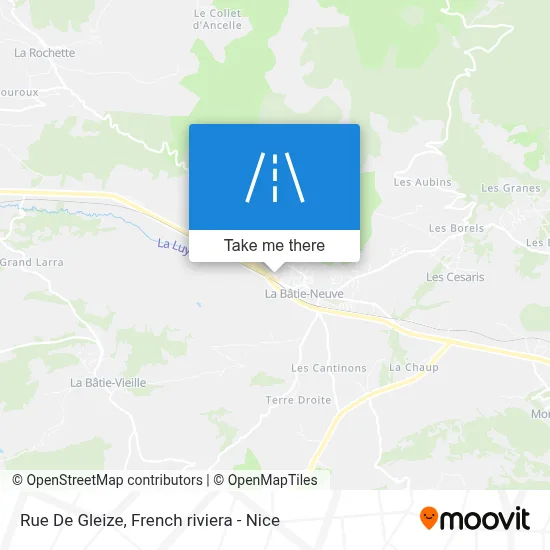 Rue De Gleize map