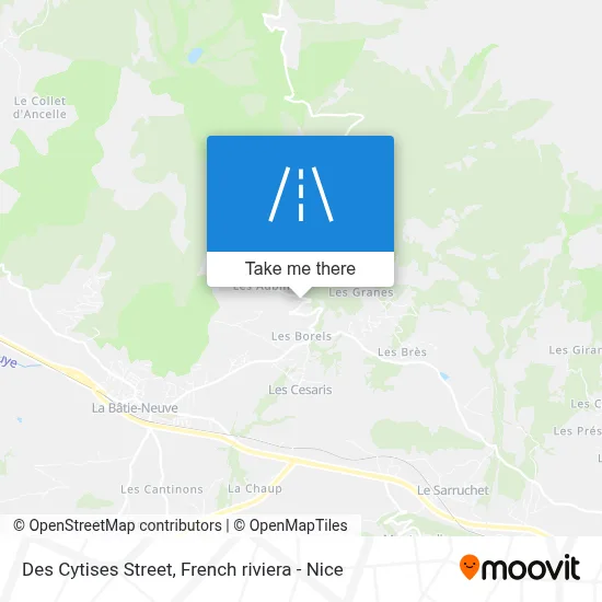 Rue Des Cytises map