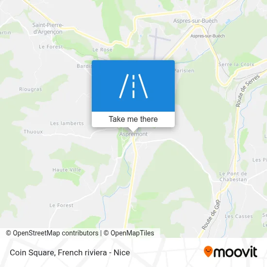 Place Du Coin map