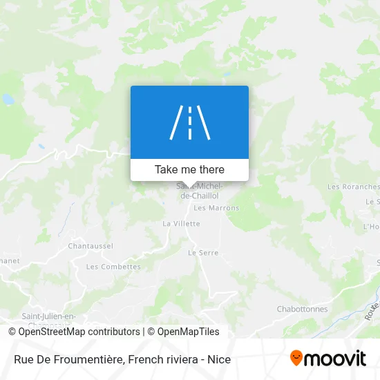 Rue De Froumentière map
