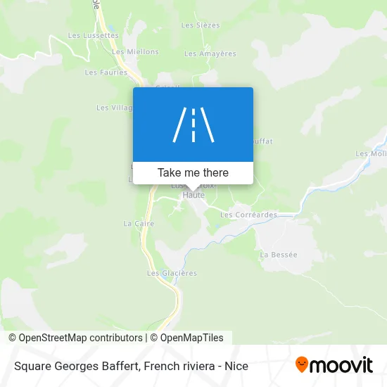 Square Georges Baffert map