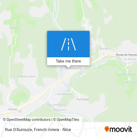 Rue D'Aurouze map