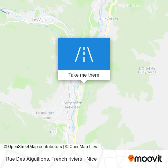Rue Des Aiguillons map