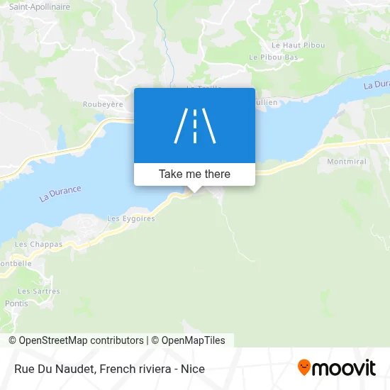 Mapa Rue Du Naudet
