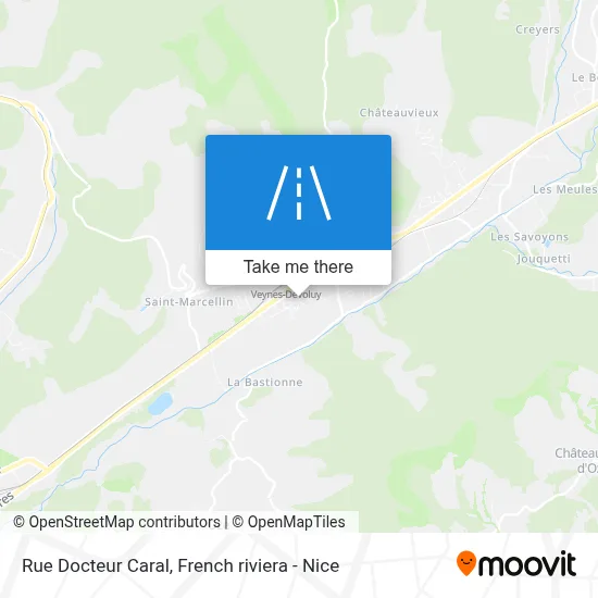 Rue Docteur Caral map