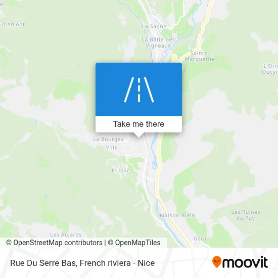 Rue Du Serre Bas map