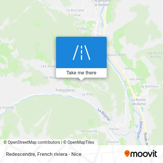 Redescendre map