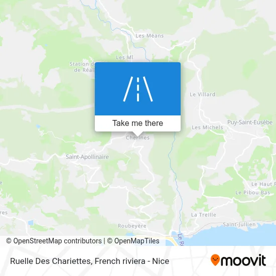 Ruelle Des Chariettes map