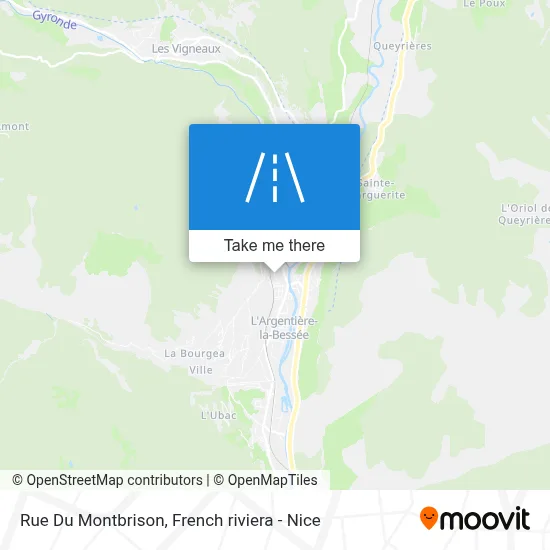 Rue Du Montbrison map