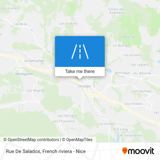 Rue De Salados map