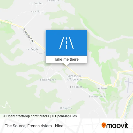 La Source map