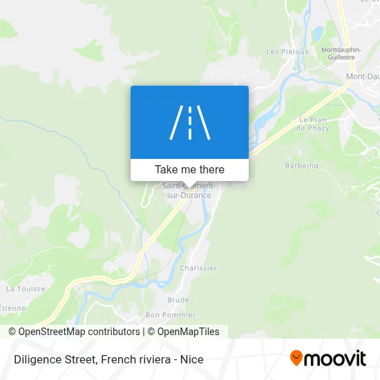 Rue De La Diligence map